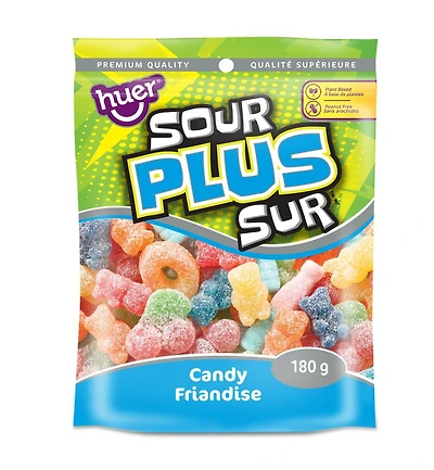 Huer Sour Plus Gummy Mix 180G