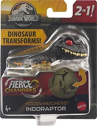 Jurassic World Transformation Féroce Éclosions cachées uf en Indoraptor