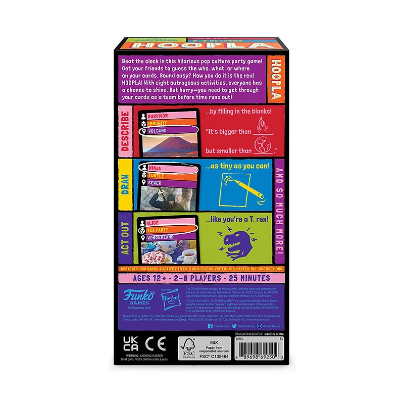 Funko Games CRANIUM HOOPLA Card Game - English Edition