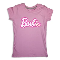 Barbie Manches Courtes - Bonbon - Xs