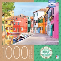 Artiste Chantal de Bruijne - Casse-tête de 1000 pièces - Maisons à Burano