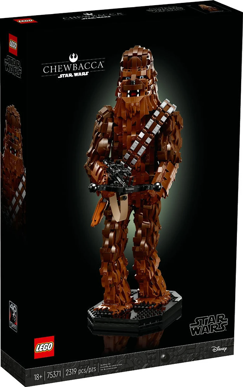 LEGO Star Wars Chewbacca 75371 Ensemble de construction; idée-cadeau pour adultes (2 319 pièces)
