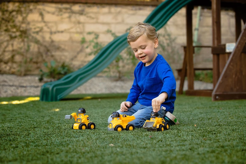 - Excavatrice des Copains Travaillant Équipage Junior