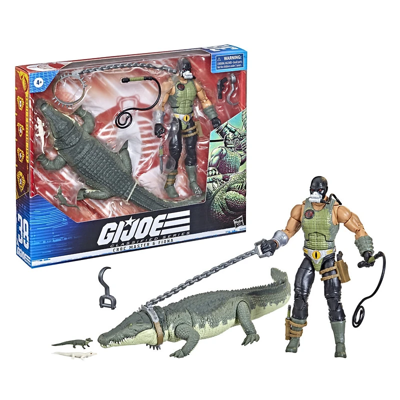 G.I. Joe Classified Series figurines Croc Master and Fiona