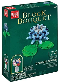 Cornflower Block Bouquet