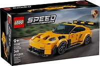 LEGO Speed Champions Porsche 911 GT3 RS Super Car Toy - Model Building Kit for Kids, Ages 9+ - 77239