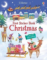 First Sticker Book Christmas - Édition anglaise
