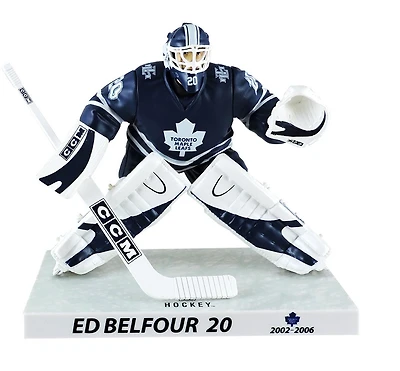 Ed Belfour Maple Leafs de Toronto Figurine légendaire de la LNH 6'.