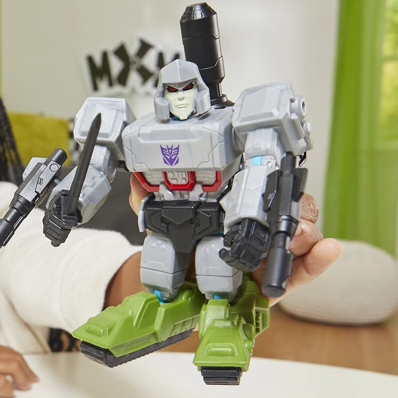 MixMashers Transformers, figurine deluxe personnalisable Megatron à mélanger et combiner avec accessoires