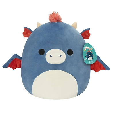 Squishmallows 16" - Carin le dragon bleu et orange