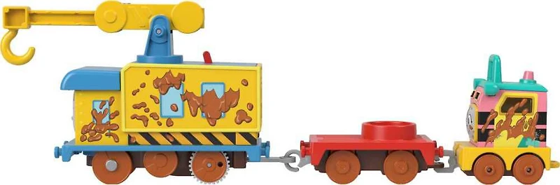 Thomas et ses amis Activités et nouvelles amies boueuses, motorisées