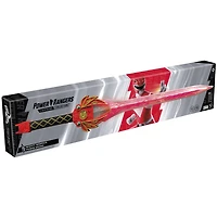 Power Rangers Lightning Collection, Épée de pouvoir du Ranger Rouge Mighty Morphin, article de cosplay premium de collection Jason Mighty Morphin Power Rangers Rocky