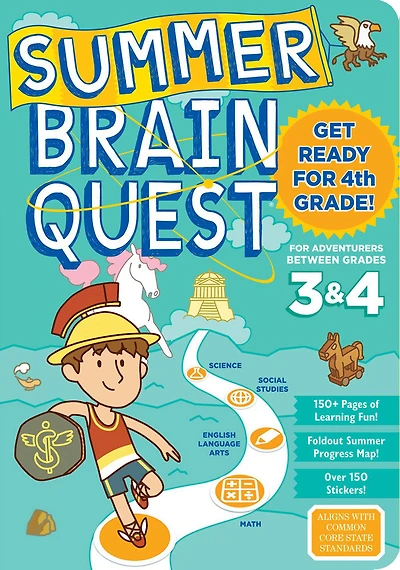 Summer Brain Quest: Between Grades 3 And 4 - English Edition