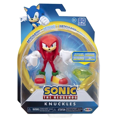  Figurines Sonic 4 pouces - Knuckles Moderne