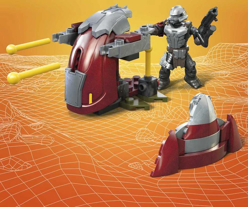 Mega Construx Halo Ghost détourné