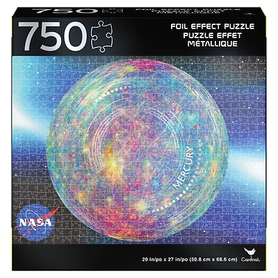 Puzzle NASA 750 pièces avec effet aluminium