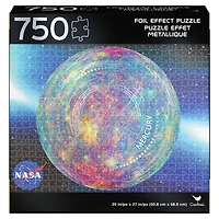 Puzzle NASA 750 pièces avec effet aluminium