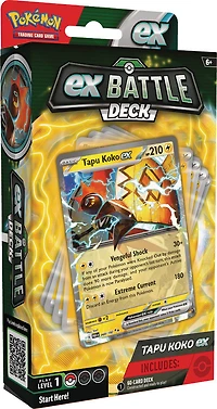Pokemon Tapu Koko ex/Iron Leaves ex Battle Deck - Style May Vary