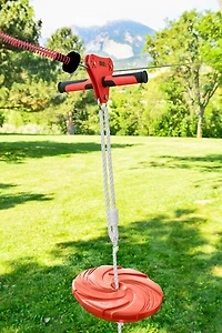 90Ft Zipline With Seat And Spring Brake