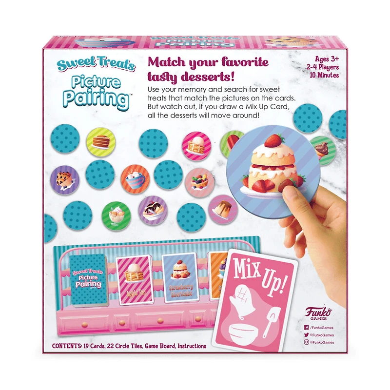 "Picture Pairing" - "Sweet Treats" - Édition anglaise