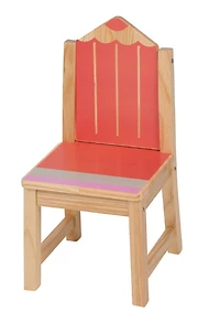 Bureau et chaise en palette Colour Fun