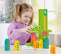 FisherPrice L'Alligator des Additions. 10 blocs à empiler