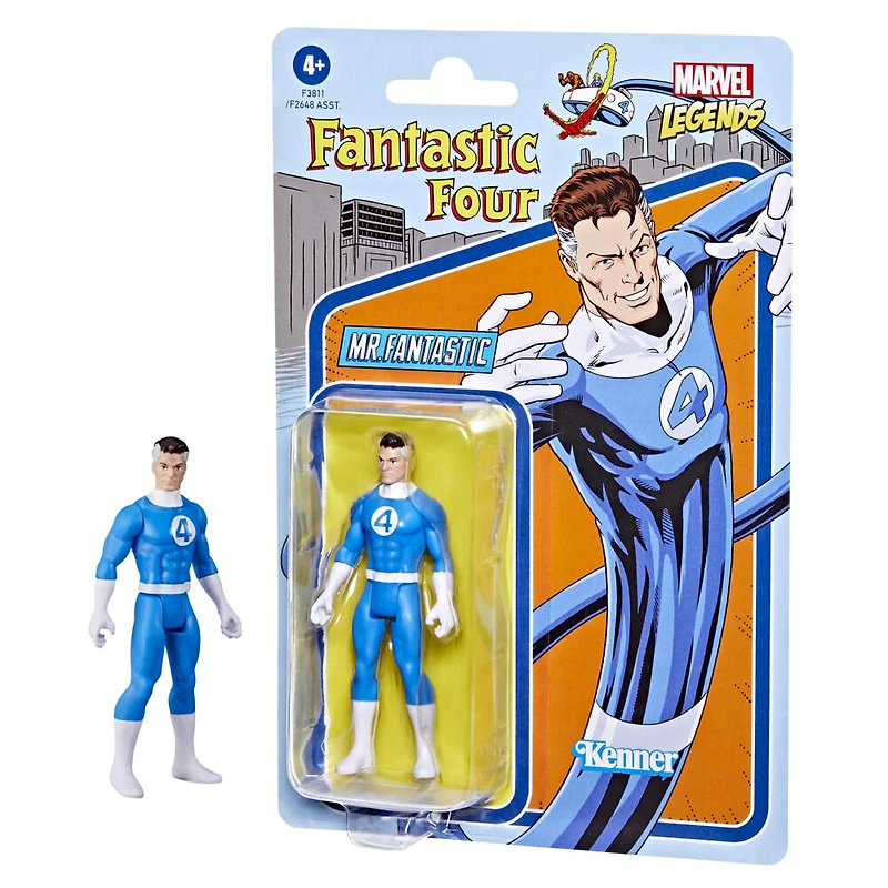 Marvel Legends Series Retro 375 Collection Mr. Fantastic Action Figure Toy