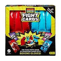 Jeu de cartes Rock 'Em Sock 'Em Robots Fight Cards!, 2 gants de boxe