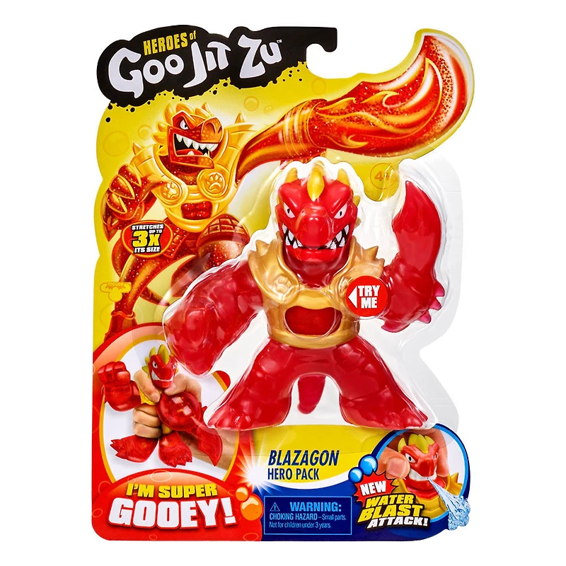 Heroes of Goo Jit Zu Water Blast Hero Pack - Blazagon