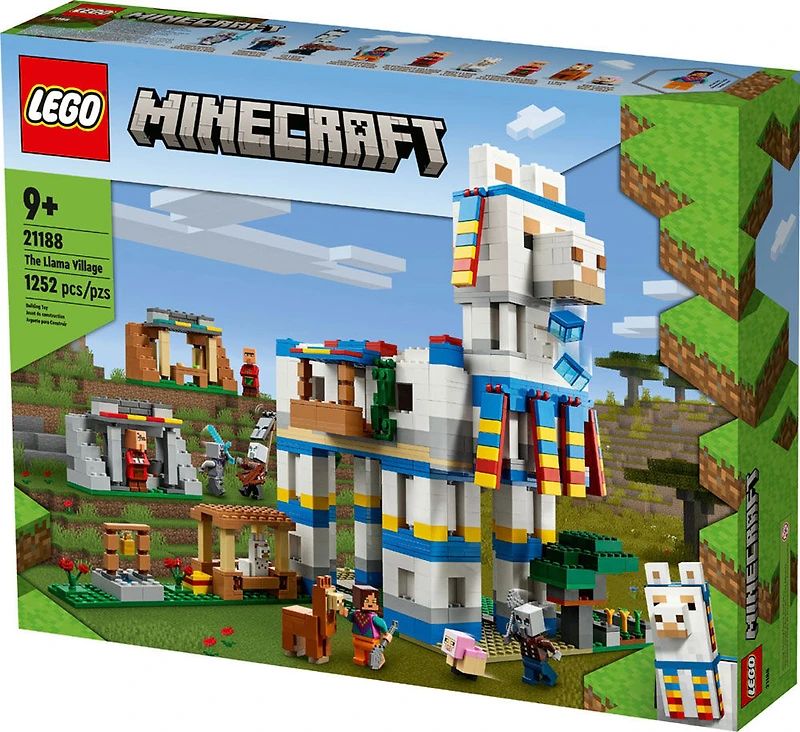 LEGO Minecraft Le village lama 21188 Ensemble de construction (1 252 pièces)