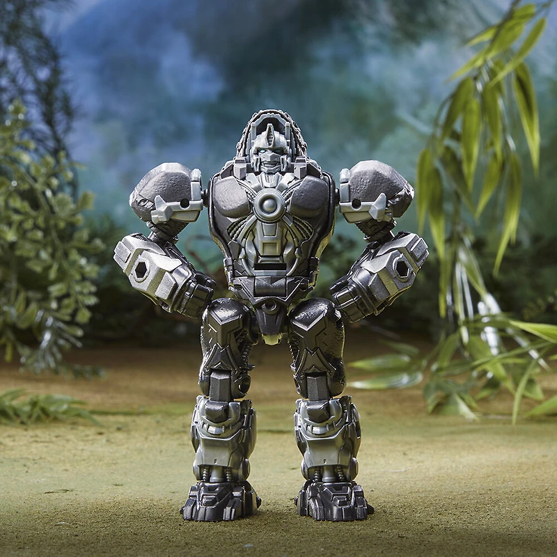 Transformers: Rise of the Beasts, pack de 2 figurines Beast Alliance Beast Weaponizers avec Optimus Primal, échelle 12,5 cm