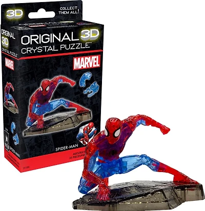 Puzzle: 3D Crystal: Marvel - Spider-Man - English Edition