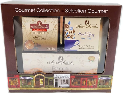 Laura Secord - Tea/Hot Chocolate/Biscotti Box