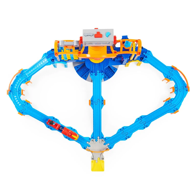 Mighty Express, Coffre Poste de contrôle avec train Nate le rapide exclusif, effets sonores et lumineux