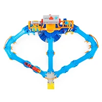 Mighty Express, Coffre Poste de contrôle avec train Nate le rapide exclusif, effets sonores et lumineux