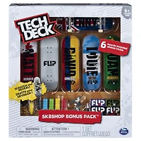 Tech Deck, coffret Sk8shop Bonus Pack, Mini skateboards à collectionner et à personnaliser (les styles peuvent varier)
