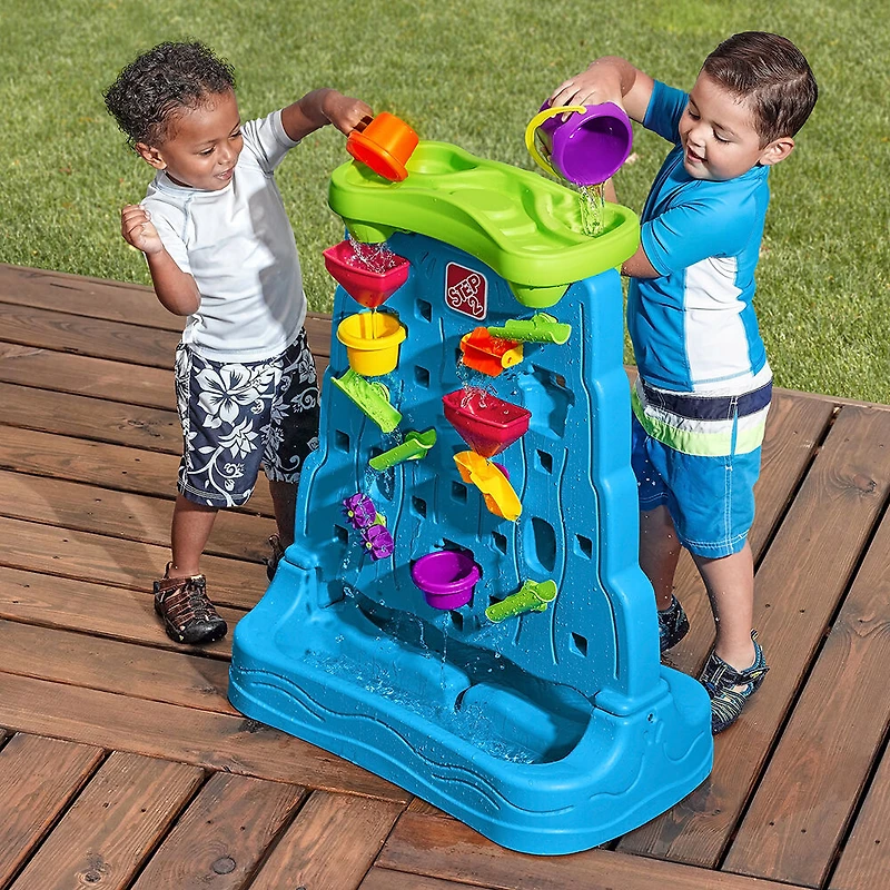 Step2 Waterfall Discovery Wall - Blue
