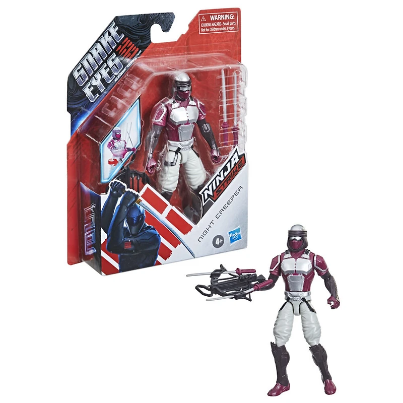 Snake Eyes: G.I. Joe Origins Night Creeper Action Figure Collectible Toy