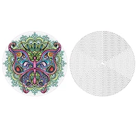 Mindful Living 1000 pc. Mandala Puzzle - Butterfly - Édition anglaise
