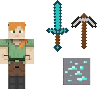 Minecraft Diamond Level Alex