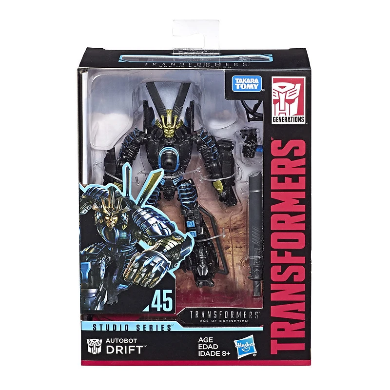 Transformers Studio Series 45 Deluxe Class Transformers: Age of Extinction Movie Autobot Drift
