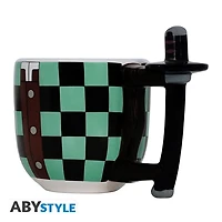 Demon Slayer - Mug 3D - "Tanjiro Anse Épée" X2
