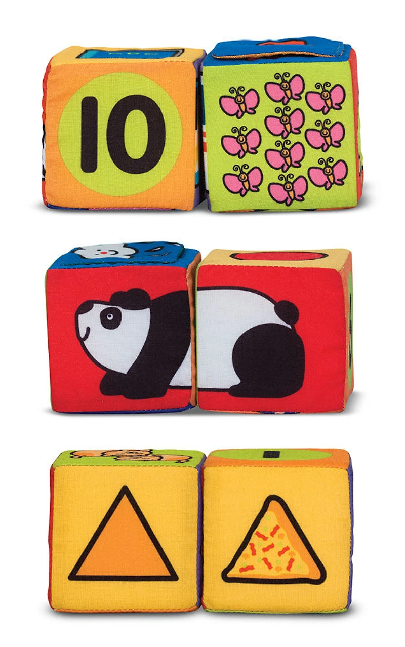 Melissa & Doug - Match & Build Blocks - styles may vary
