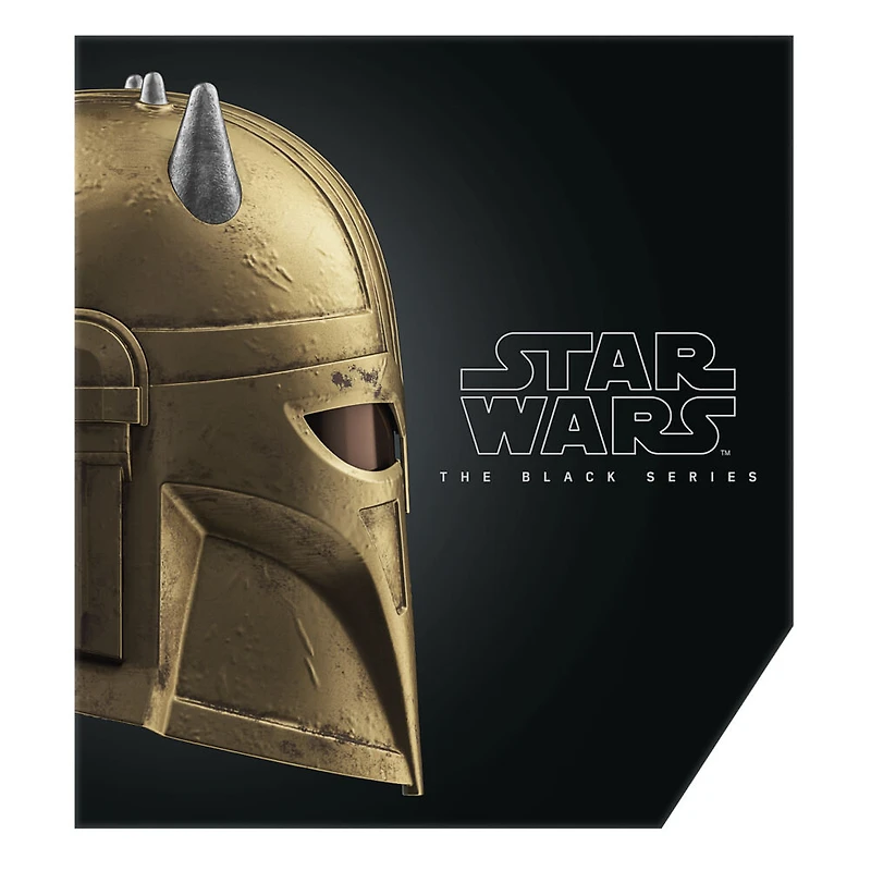Star Wars The Black Series The Armorer, casque électronique premium, article de cosplay pour adulte