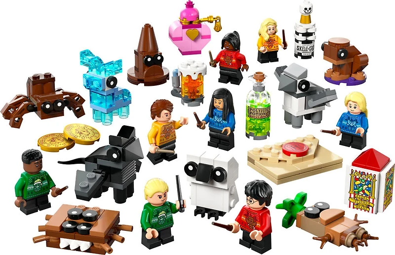 LEGO Harry Potter Advent Calendar 2025, Wizard Toy, Magical Hogwarts Christmas Gift 76456