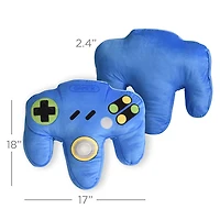 Controller Pillow, Blue 18" x 17"