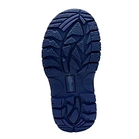 Bottes de neige bleues 