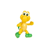 Figurine Nintendo de 4 pouces - Koopa vert avec Bloc point d'interrogation 