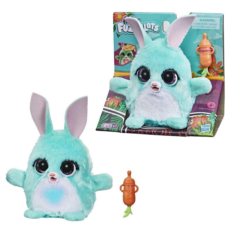 furReal Fuzzalots Bunny Interactive Animatronic Color-Change Toy