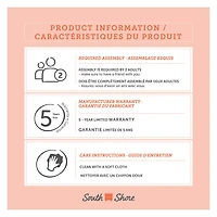 Meubles South Shore, Daybed with Storage - Pure White